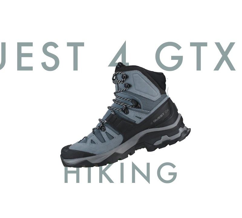 Dámské trekové boty Salomon Quest 4 GTX magnet/black/sun 20