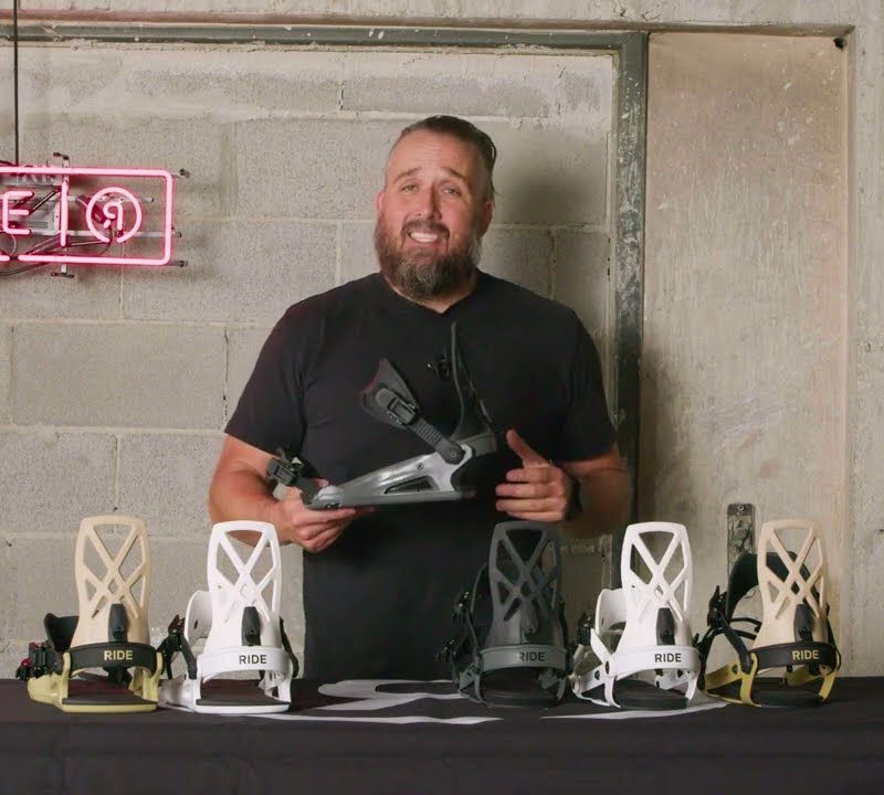 Snowboardové vázání RIDE CL-4 classic černé 12E1013.1.1 5