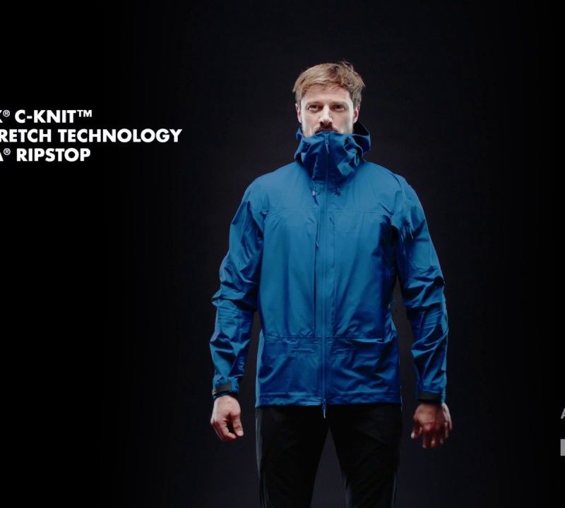 Pánská bunda do deště BLACKYAK Brangus černá 181006200 4