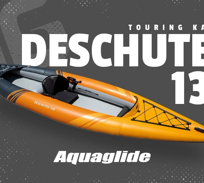 Aquaglide Deschutes 130 oranžový nafukovací kajak pro 1 osobu 584120126 10