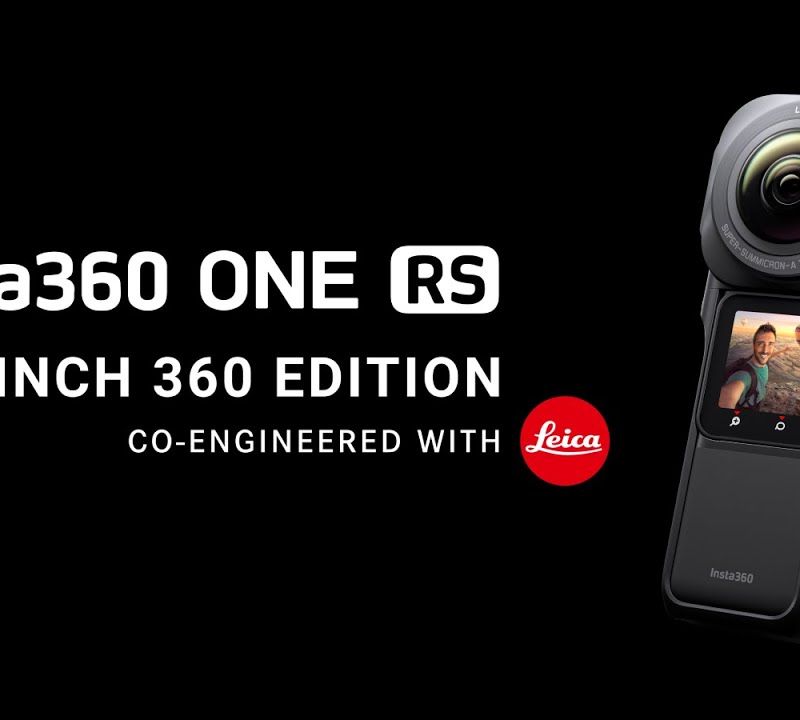 Insta360 ONE RS 1Inch 360 Edition kamera černá CINRSGP/D 13