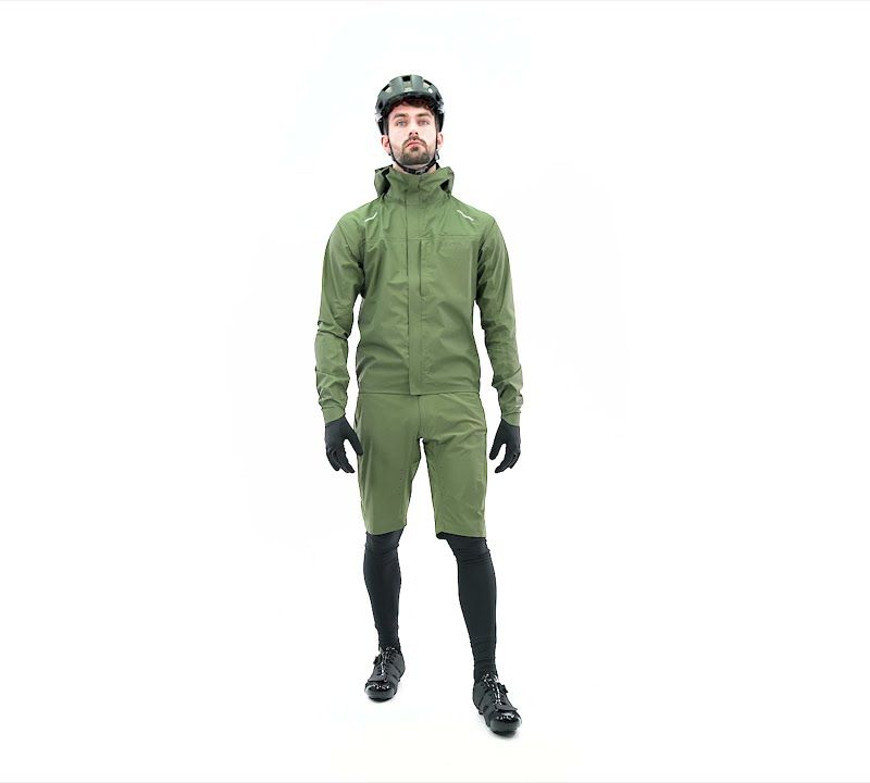 Pánská cyklistická bunda Endura GV500 Waterproof olive green 10