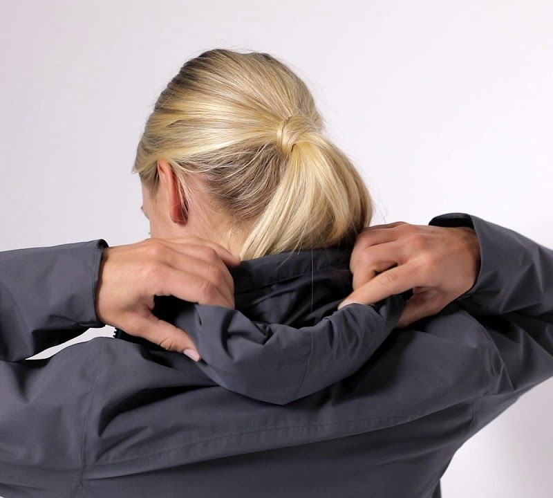 Dámská hardshell bunda Jack Wolfskin Evandale černá 1111191_6000 10