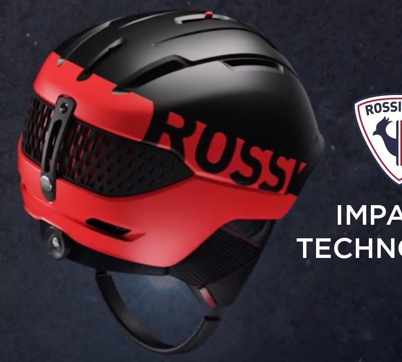 Lyžařská helma Rossignol Fit Impacts black/white 16