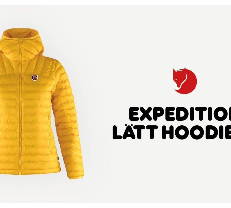 Dámská péřová bunda Fjällräven Expedition Latt Hoodie black F86120 9