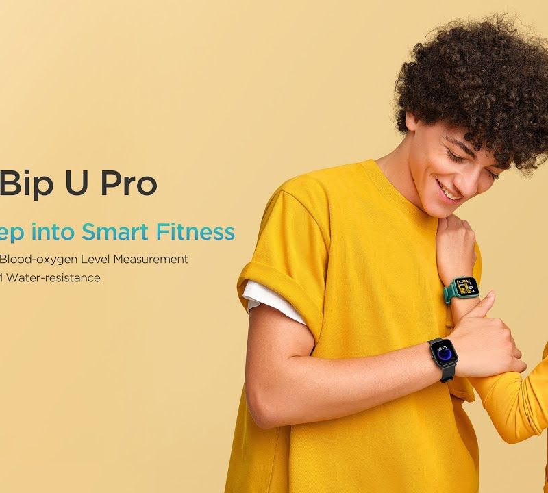 Hodinky Amazfit Bip U Pro růžové W2008OV5N 6