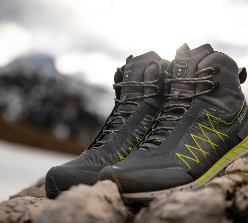 Pánské trekové boty Dolomite Croda Nera grey 12