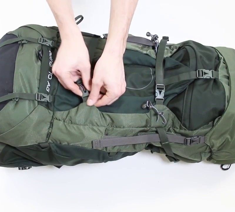 Pánský trekingový batoh Osprey Aether 55 l modrý 10002879 8
