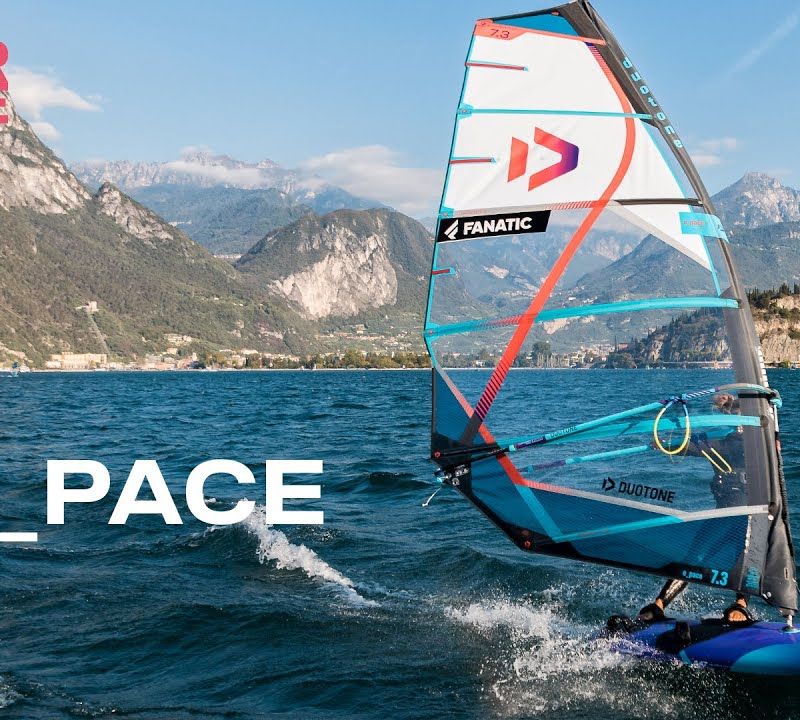 DUOTONE windsurfingová plachta E_Pace černo-fialová 14220-1211 3