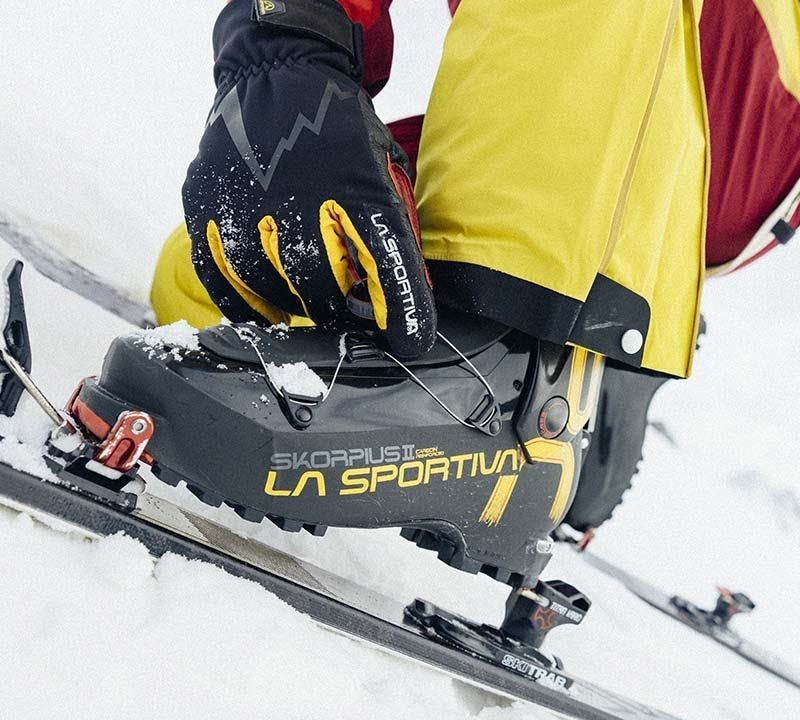 Skitourové boty La Sportiva Skorpius CR II black/yellow 16