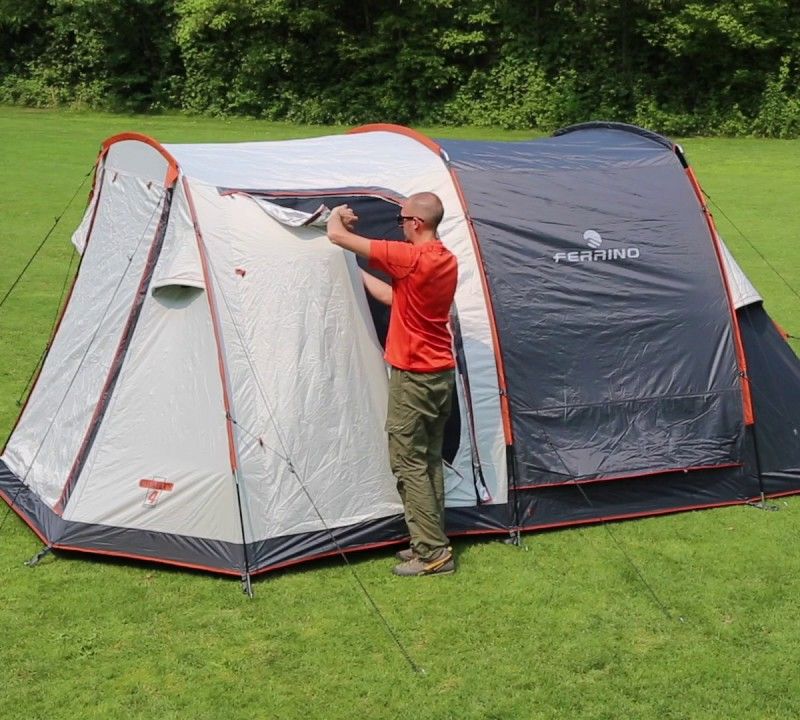 Kempinkový stan pro 5 osoby Ferrino  Chanty 5 Deluxe bílý 92162CWW 4