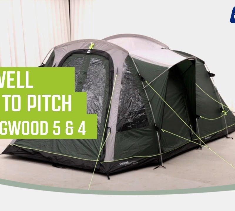 Kempinkový stan pro 4 osoby Outwell Springwood green 111210 6
