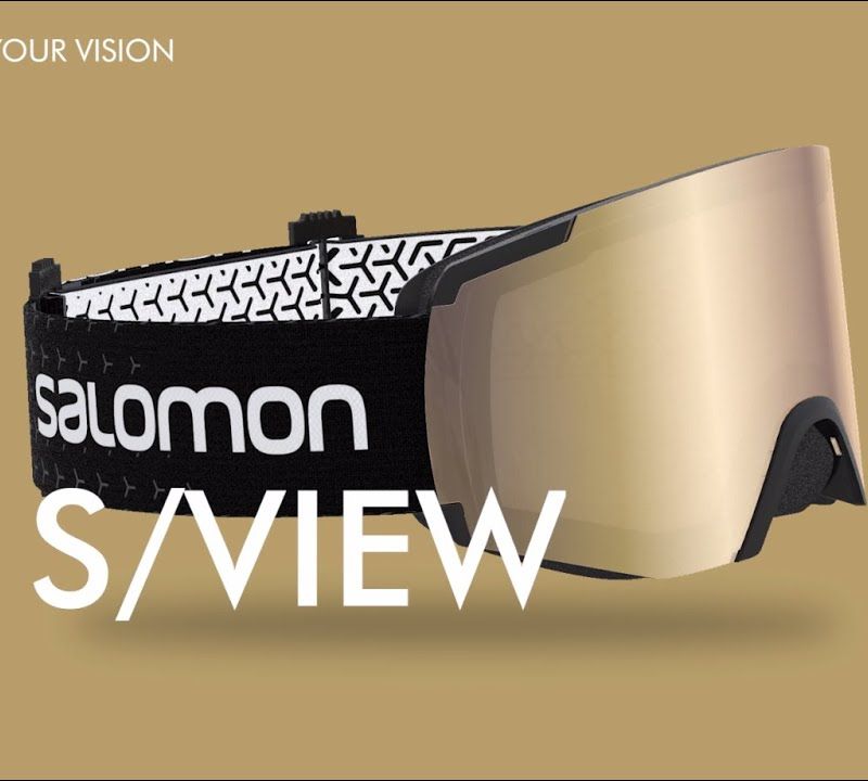Lyžařské brýle Salomon S/View černé L41153100 7