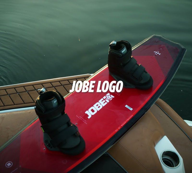 JOBE Wakeboard Logo Wakeboard 138 & Vázání Unit Set černá/červená 278822008 8