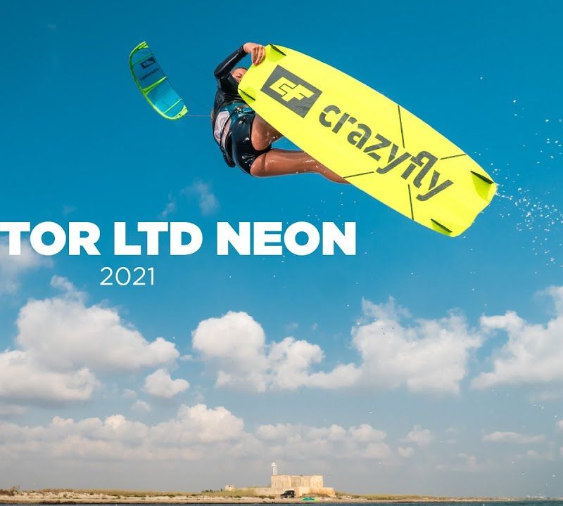 Kitesurfingové prkno CrazyFly Raptor LTD Neon green T002-0306 7
