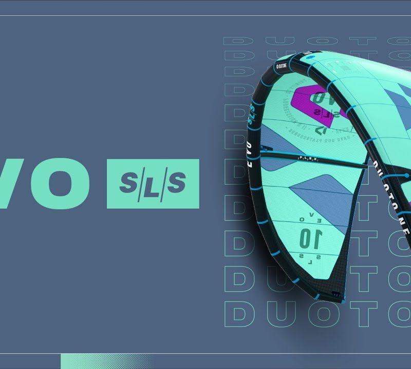 Kitesurfingový drak DUOTONE Evo SLS 2022 modrý 44220-3013 9
