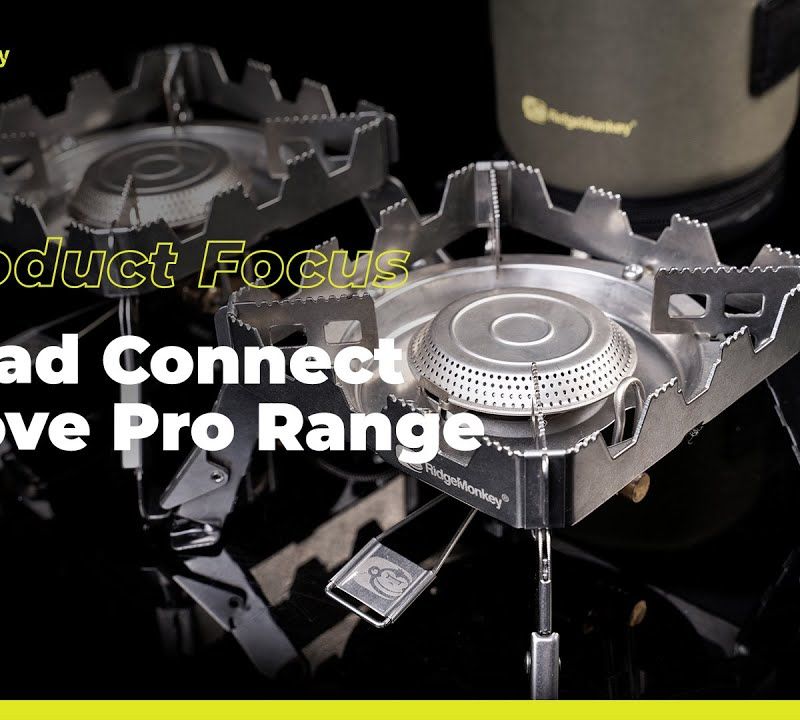 RidgeMonkey Quad Stove Pro Mini Silver RM185 3