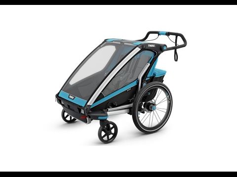 Thule Chariot Sport dvojitý přívěs na kolo černý 10201023 11