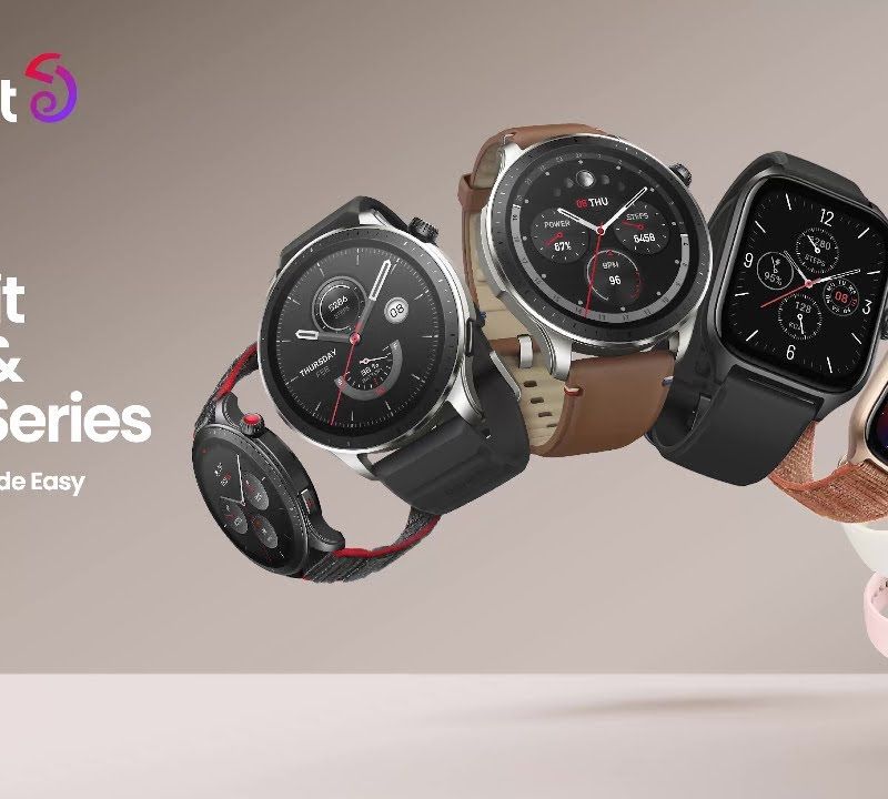 Hodinky Amazfit GTS 4 Mini černé W2176OV5N 10