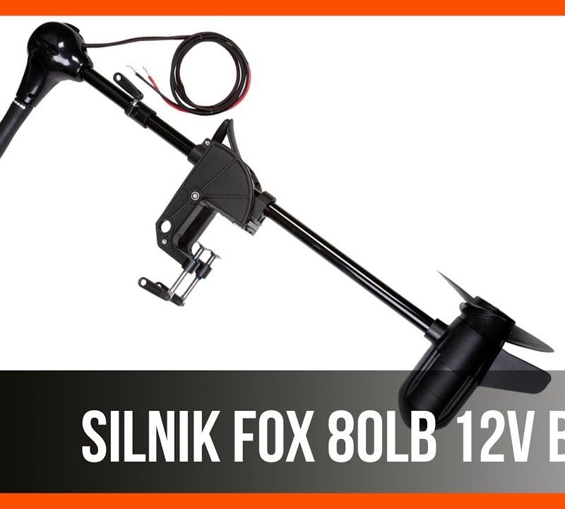 Rybářský motor Fox 80 lb 12 v BL černý CEN010 7