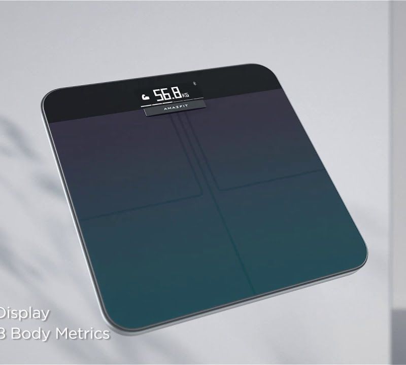 Amazfit Smart Scale-Aurora černá D2003EU1N 10