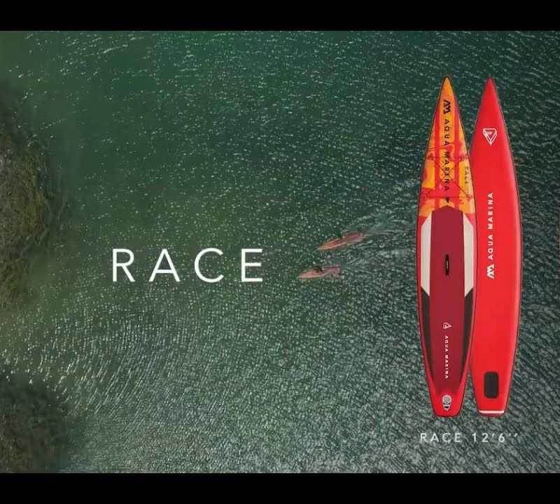 SUP AquaMarina Race - Závodní iSUP, 3,81 m/15 cm červená BT-21RA01 17