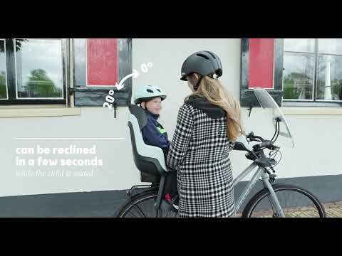 Zadní rámová sedačka bobike Go RS 1P růžová/černá 8012700004 15