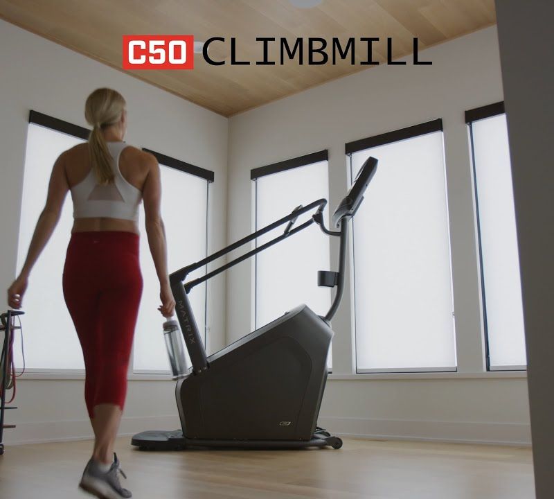 Schody Matrix Fitness Climbmill + C50XR černé MX-C-50-XR-02 8