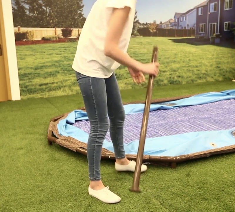 Bestway Power Steel šedá 5614A Bazén 4