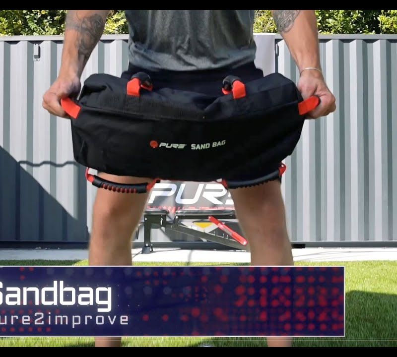 Tréninkový vak Pure2Improve Sandbag černý 2165 7