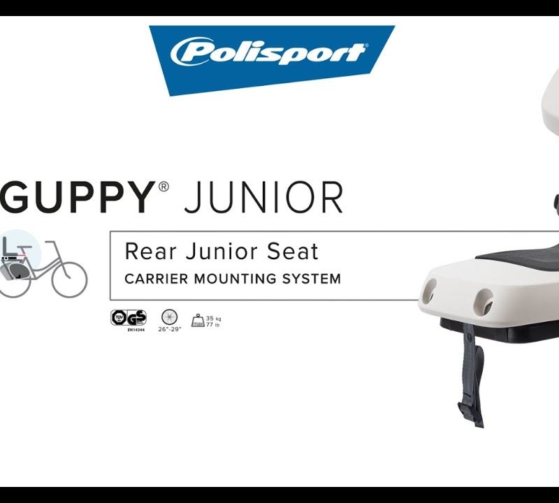 Dětská sedačka na kolo  Polisport Guppy Junior CFS cool light/dark 5