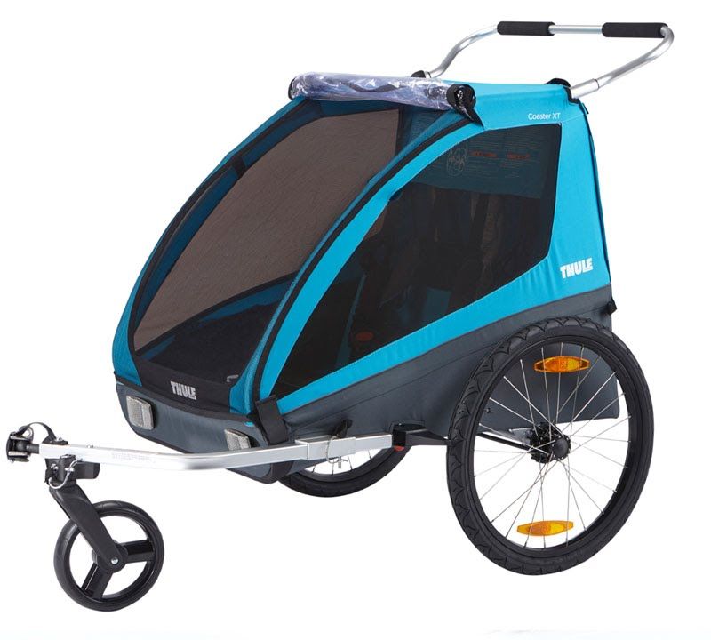 Thule Coaster XT Bike Trailer+Stroll blue 10101806 12