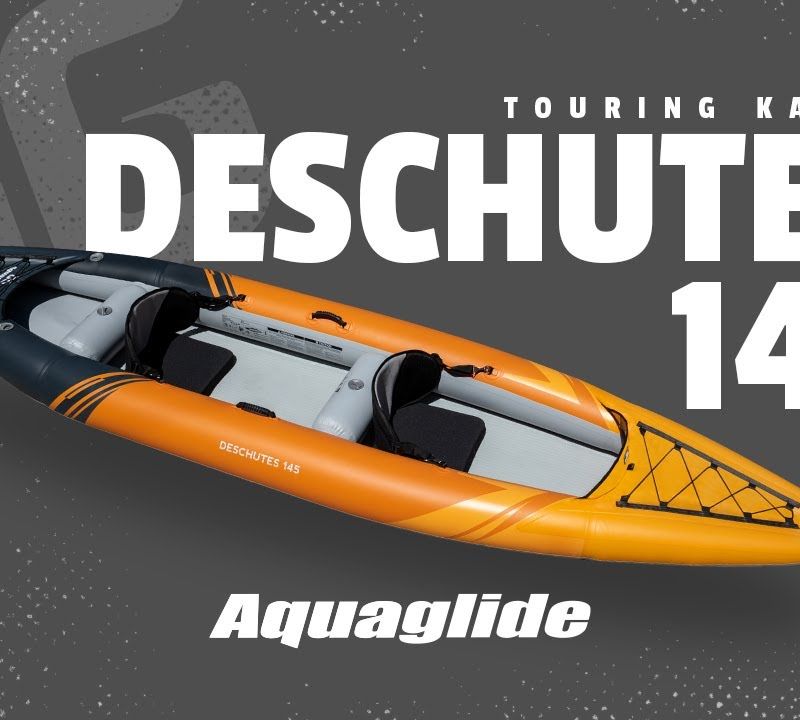 Aquaglide Deschutes 145 oranžový nafukovací kajak pro 2 osoby 584120127 11