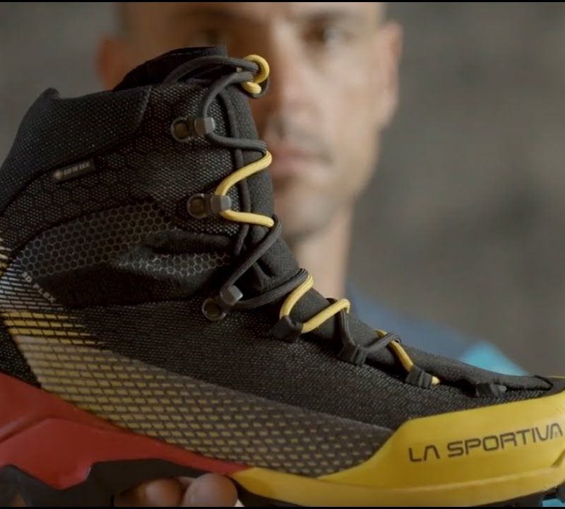 Dámské horolezecké boty La Sportiva Aequilibrium ST GTX černo-modré 31B999402 11