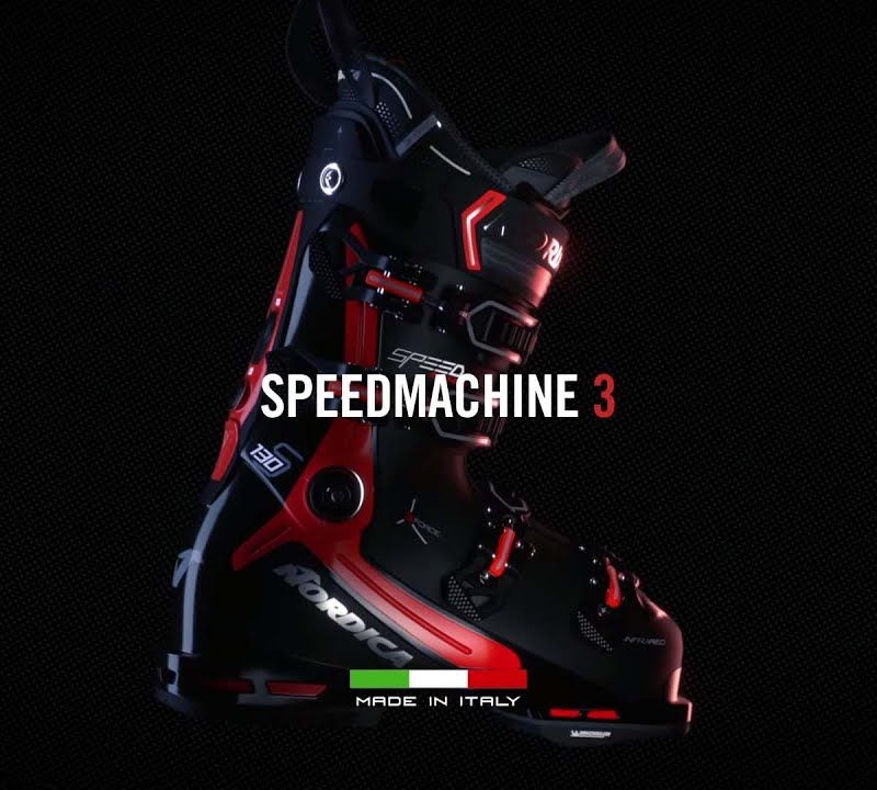 Lyžařské boty Nordica SPEEDMACHINE 3 130 (GW) černé 050G1400 3F1 10