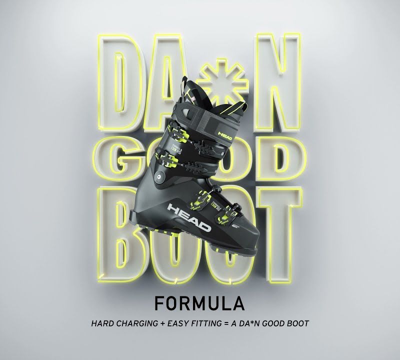 Lyžařské boty HEAD Formula 120 černé 601146 10