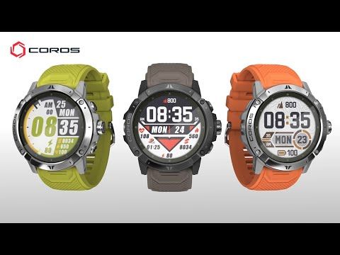 Sportovní hodinky COROS Vertix 2 Gps šedé WVTX2-BLK 11