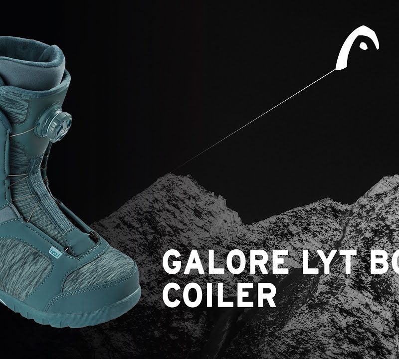 Dámské snowboardové boty HEAD Galore Lyt Boa Coiler černé 354320 10