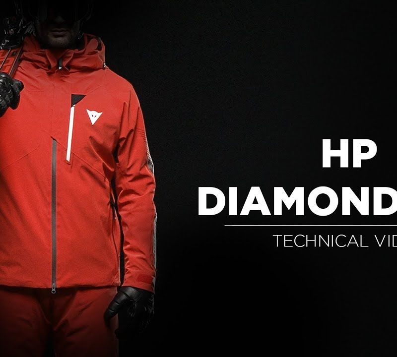 Pánská lyžařská bunda Dainese Hp Diamond II S+ fire red 9