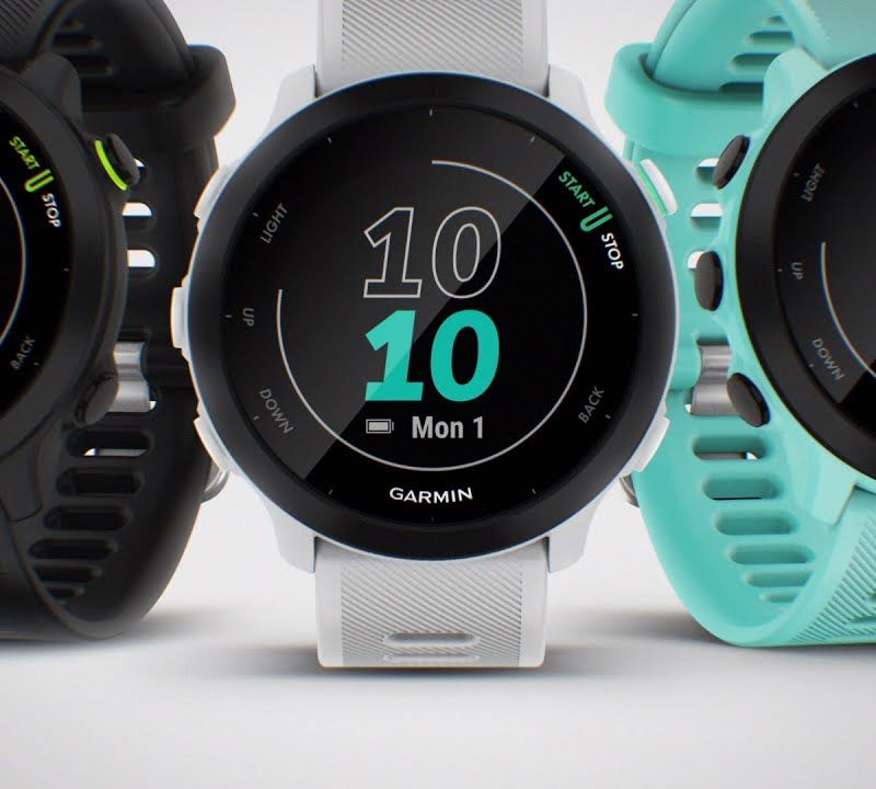 Sportovní hodinky Garmin Forerunner 55 bílé 010-02562-11 7