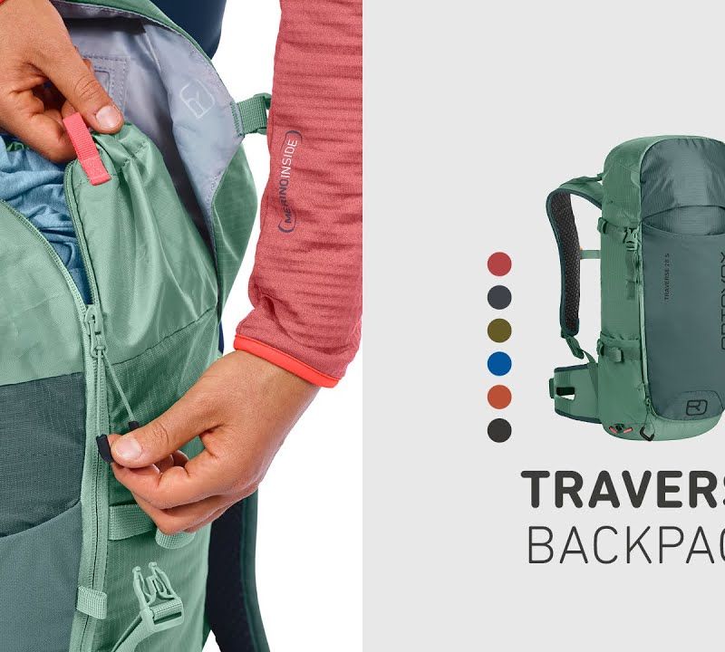 Ortovox Traverse 40 trekingový batoh červený 48544 9