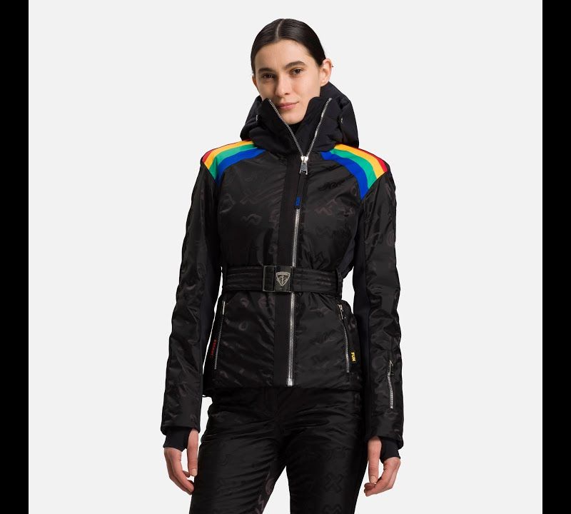 Dámská lyžařská bunda Rossignol W Rainbow black 16