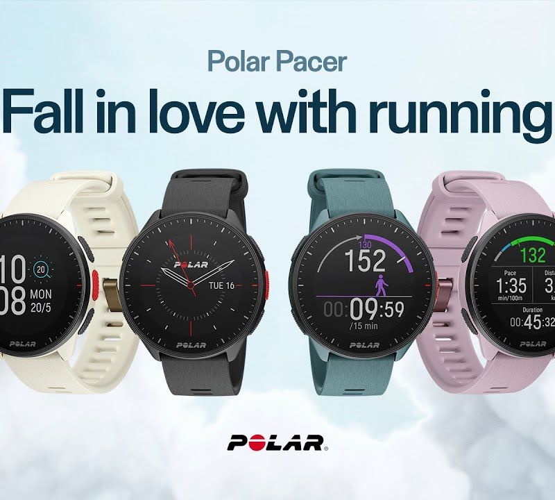 Hodinky Polar Pacer black PACER BLK 7