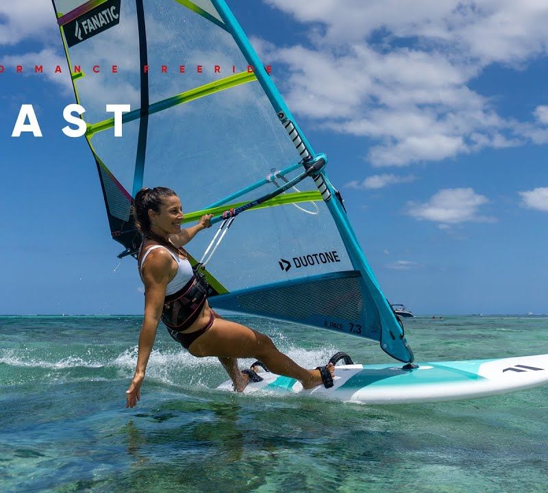 Windsurfingové prkno Fanatic Blast Freeride HRS white-green 13220-1010 13
