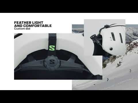 Lyžařská helma Salomon MTN Lab modrá L47014800 14