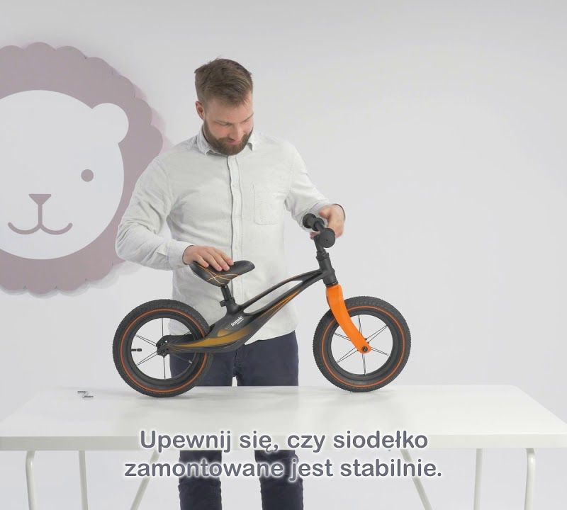 Kolo Lionelo Bart Air černo-oranžové LOE-BART AIR 11