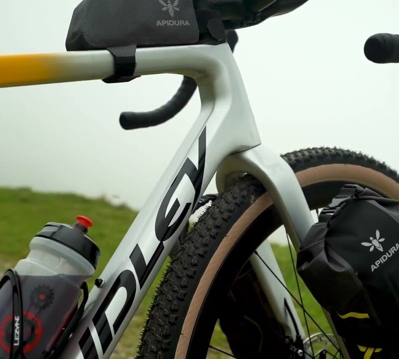 Gravel kolo Ridley Kanzo C ADV GRX800 tmavě modro-žluté ECB21002121 3