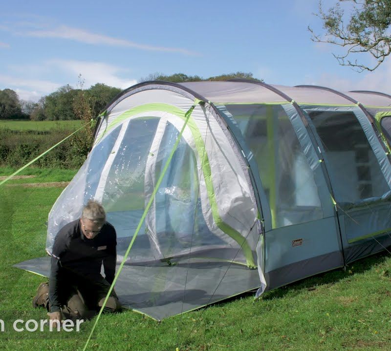 Kempingový stan pro 4 osoby Coleman Meadowood 4 Long modrý 2000037068 10