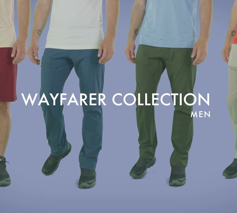Pánské trekové kalhoty Salomon Wayfarer Zip Off zelené LC1741100 10