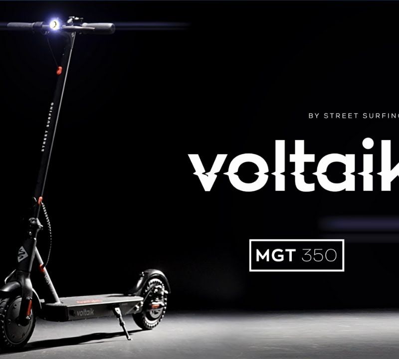 Street Surfing Voltaik Mgt 350 elektrický skútr bílý 11